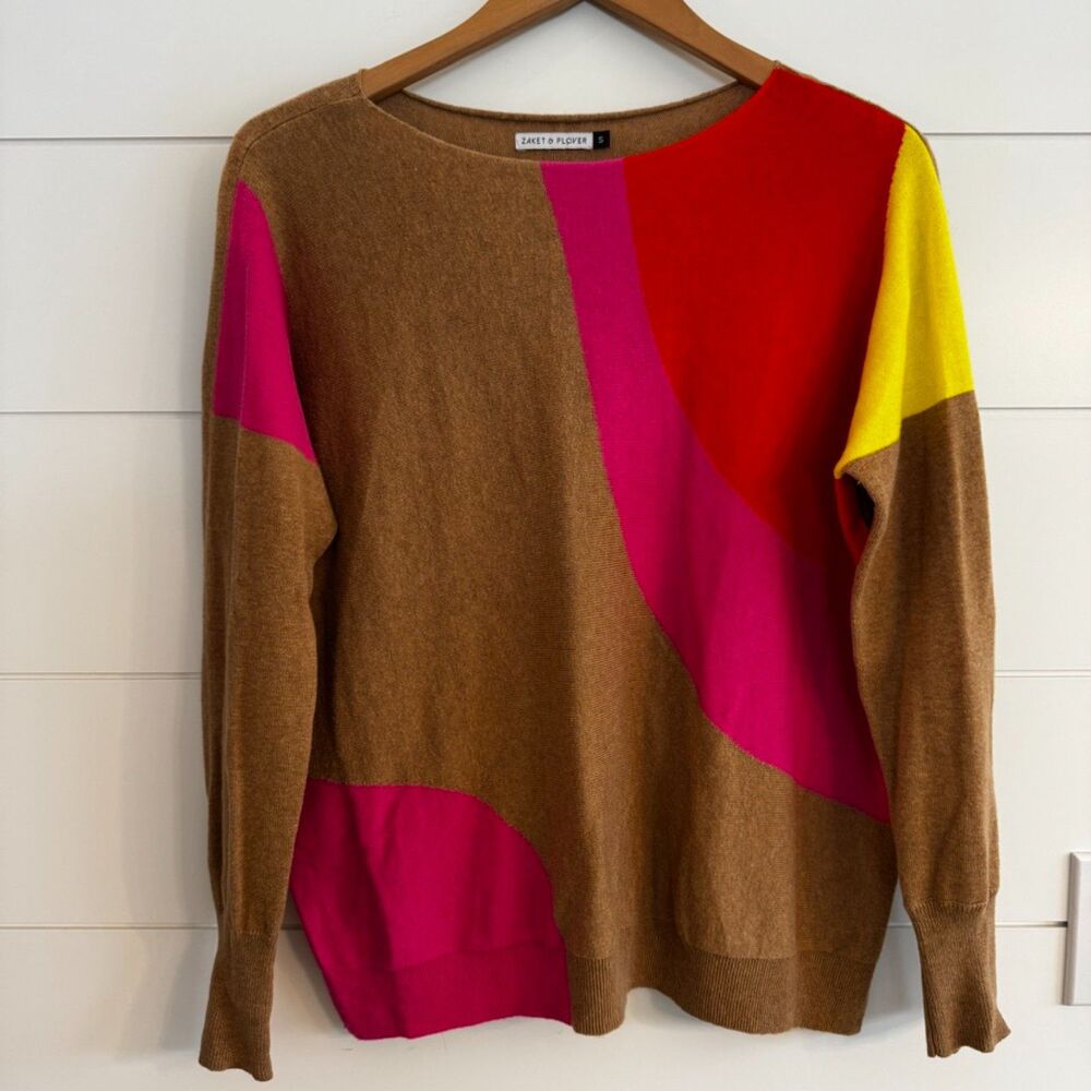 Colorful Cotton Cashmere Sweater Women S Soft Cozy Luxe Knit Preppy Cottagecore